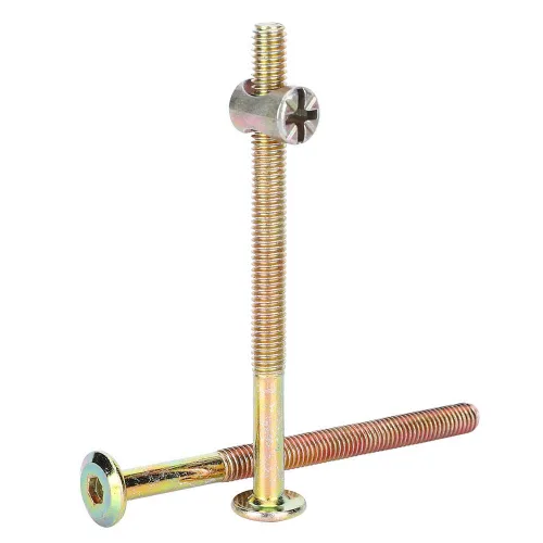 Vista 6 de Tornillo de muebles M6, tornillos de cabeza hexagonal para cuna, literas y sillas (3.937 in)