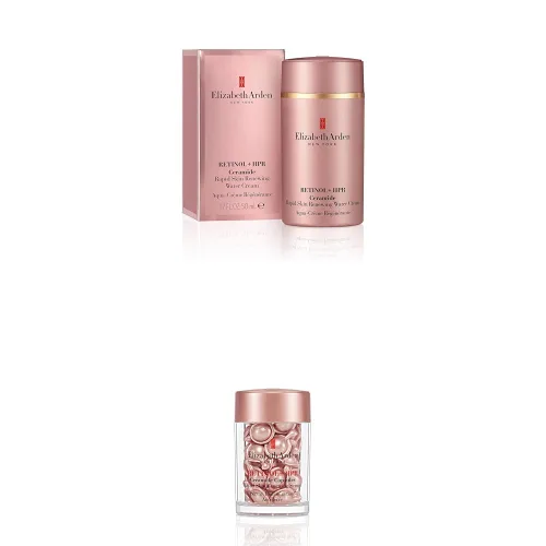 Vista 16 de Elizabeth Arden Retinol + HPR Ceramide Rapid Skin Renewing Water Cream Face Moisturizer, Anti-Aging Wrinkle Treatment, Niacinamide, Hyaluronic Acid