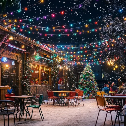 Vista 6 de LiuZpatial Luces de Navidad Inteligentes de Globo para Interiores, 33 pies 100 Luces de Hadas LED de Globo Enchufables, Aplicación y Control Remoto