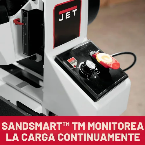 Vista 2 de JET Lijadora de tambor de 22 pulgadas con soporte abierto, 1-3/4 HP, 1Ph 115V (modelo JWDS-2244)
