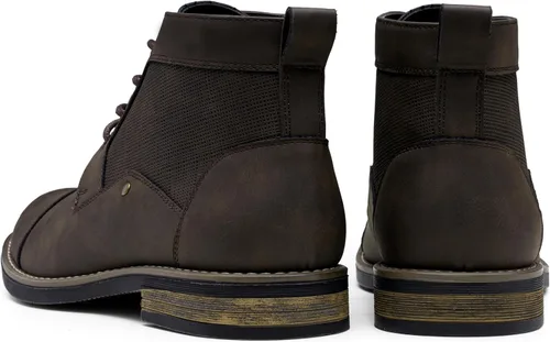Vista 5 de Jousen Mens Boots Retro Casual Boots for Men Cap Toe Boots for Men
