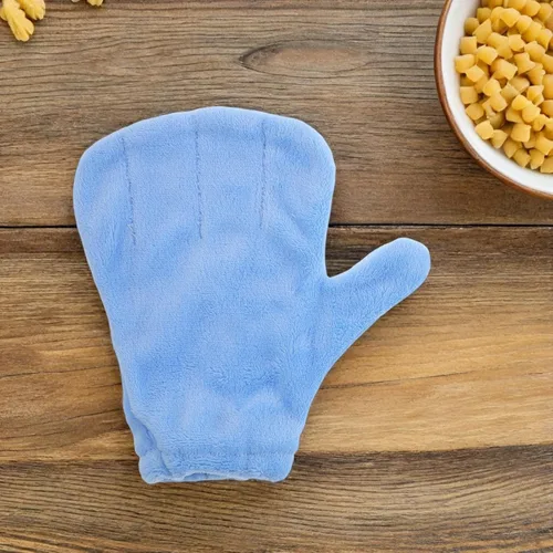 Vista 4 de FUOYLOO 2pcs Small Animal Handling Gloves Waterproof Coral Fleece