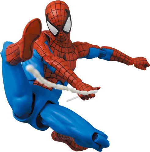 Vista 5 de メディコム・トイ (MEDICOM TOY) MAFEX No.185 Spider-Man Spider-Man (Versión de disfraz clásico) Figura de acción pre-pintada, no a escala, altura total