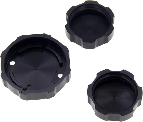 Vista 2 de Para Ducati 848/EVO 2008-2013 2009 2010 2011 2012 CNC aluminio motocicleta freno delantero embrague y tapa de depósito de líquido de freno trasero