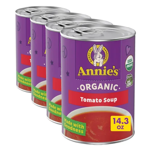 Vista 8 de Annie's Organic Star - Sopa enlatada de pasta y pollo, lista para servir, 14 onzas