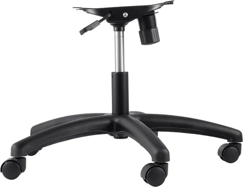 Vista 3 de Base de silla de oficina de repuesto de 320 libras, base de silla giratoria de 28 pulgadas con ruedas, color negro resistente