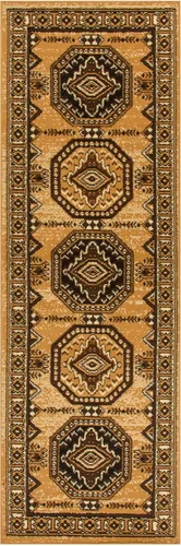 Vista 19 de Superior Alfombra Takeo Collection (6'x9') Caramelo