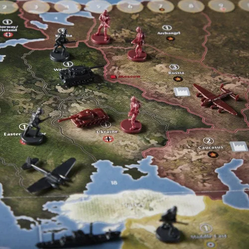 Vista 6 de Alianza y alienígenas 1941 juego de mesa.