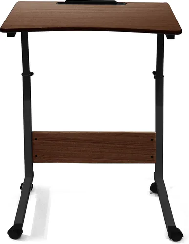 Vista 4 de Urban Lifestyle - Escritorio ajustable de madera para laptop, color negro
