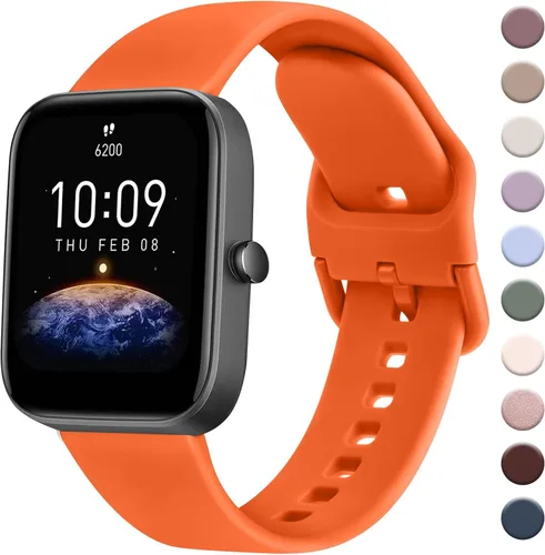 Vista 11 de Banda AK para Amazfit GTS 4 / GTS 4 Mini / GTS 3 / GTS 2 / GTS 2e / GTS 2 mini / GTS / GTR mini, correa deportiva de repuesto suave de 20 mm