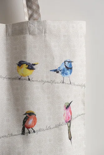 Vista 5 de Maison d' Hermine Bolsa de mano para mujer, 100% algodón, reutilizable, para compras, perfecta para primavera y verano