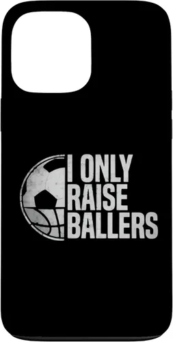 Vista 24 de I Only Raise Ballers Funny Soccer Basketball Parent Case for iPhone 17