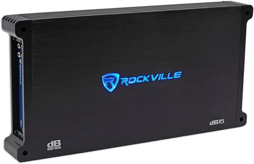 Vista 3 de KICKER 45DL7R122 L7R 12" Subwoofers duales+paquete de subcaja ventilada con amplificador mono Rockville+kit de amplificador (3 artículos)