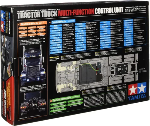 Vista 2 de Tamiya Unidad de control multifunción Camión tractor