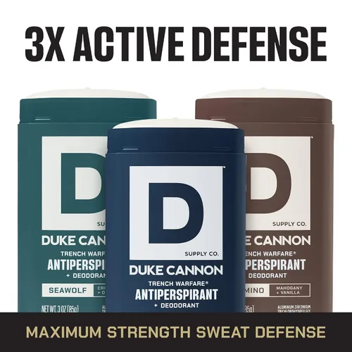 Vista 5 de Duke Cannon - Desodorante antitranspirante para hombres, paquete de 3, 3