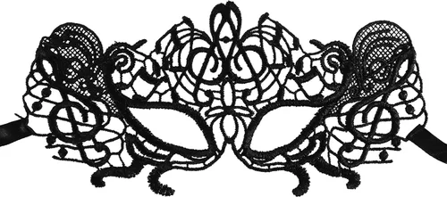 Vista 20 de Bonnie Z. Leonardo Máscaras de mascarada para mujer A-gato negro