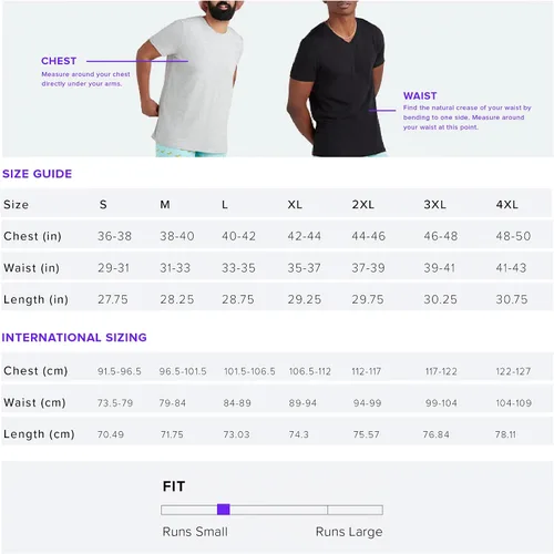 Vista 2 de MeUndies Camiseta elástica de algodón orgánico con cuello en V, tela exclusiva de Tienda