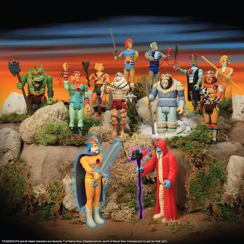 Vista 6 de Super7 Thundercats Grune Figura de Reacción de 3.75 pulgadas