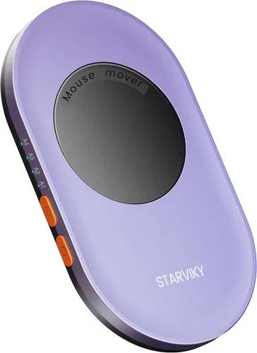 Vista 8 de Ratón mecánico indetectable, movedor de mouse ultradelgado, con temporizador de intervalo aleatorio, agitador de mouse sin conductor silenciosamente