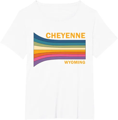 Vista 41 de Retro Vintage 70s Cheyenne Wyoming camiseta