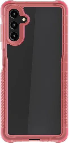 Vista 19 de Ghostek COVERT - Funda rosa para Galaxy Z Flip 4 para mujeres y niñas, protección completa de bisagra y parte trasera transparente, duradera