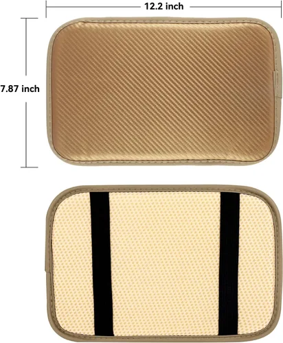 Vista 2 de Amiss Almohadilla para Consola Central de Automóvil, Funda Universal Impermeable para Caja de Asiento de Reposabrazos de Automóvil, Accesorios