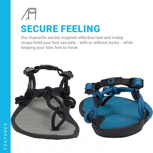 Vista 6 de Xero Shoes Sandalias de playa descalzas para hombre Aqua Cloud Sandalias de agua y senderismo para hombres Sandalias deportivas minimalistas
