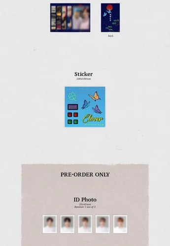 Vista 4 de A.C.E [호접지몽/HJZM : THE BUTTERFLY PHANTASY] 4th Mini Album 1ea CD+1p POSTER+52p Photo Book+1ea Book Mark+2ea Photo Card+1ea Sticker+TRACKING CODE