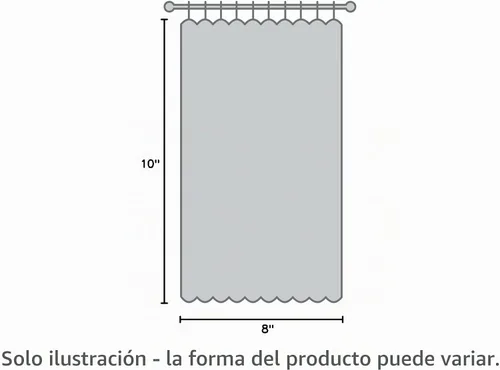 Vista 8 de Sapphire Home - Cortinas de jacquard de 84/63 pulgadas de longitud con cenefa adjunta + parte trasera transparente + 2 borlas, cortina tradicional