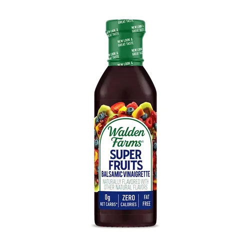 Vista 57 de Walden Farms Vinagreta balsámica de pera y blanca, sin calorías, sin gluten, baja en carbohidratos, apta para dieta cetogénica, vegana, sin azúcar
