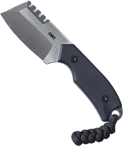 Vista 13 de CRKT Razel GT - Navaja plegable asistida con bloqueo de forro: hoja de borde plano de acero inoxidable, mango de aluminio, clip para bolsillo, 4031