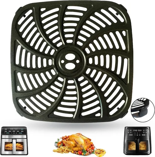 Vista 10 de Sartén para freidora de aire de 8 cuartos de galón para freidora de aire PowerXL Vortex Pro Plus, bandeja antiadherente prémium para freidora
