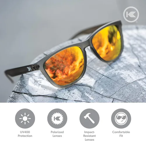 Vista 2 de Knockaround Classics Polarized Sunglasses for Men & Women - Impact Resistant Lenses & Full UV400 Protection