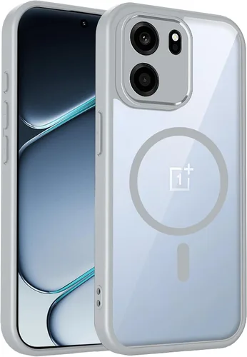 Vista 288 de Funda magnética transparente compatible con Xiaomi 17T, color negro 2 en 1 PC + TPU cubierta de teléfono a prueba de golpes, carcasa protectora