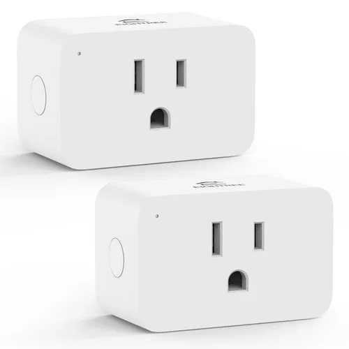 Vista 9 de EIGHTREE Enchufe inteligente de 15 A, salida WiFi que es compatible con Alexa y Google Home y SmartThings, no requiere concentrador, toma