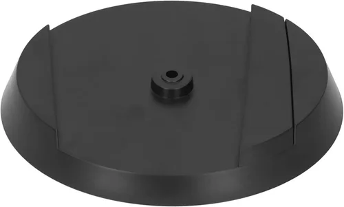 Vista 2 de Base Stand,Professional 2 in 1 Vertical Stand Game Console Holder Base Accessory for Replacement with Screw ABS Black