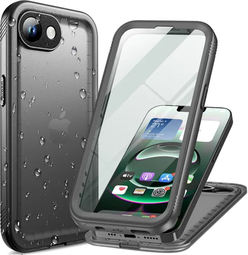 Vista 26 de Cozycase Funda impermeable para iPhone XR (10), a prueba de golpes, a prueba de polvo, con protector de pantalla integrado para Apple iPhone XR