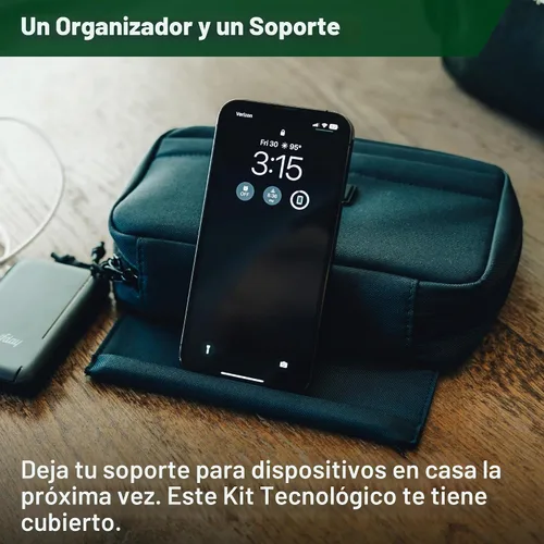 Vista 2 de Halfday Kit organizador Sidekick Tech: estuche resistente a salpicaduras, marino Azul (Marine)