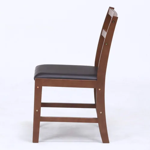 Vista 8 de 不二貿易(Fujiboeki) Fuji Boeki 98817 Dining Chair, Chair, Width 16.1 x Depth 20.1 x Height 31.1 inches (41 x 51 x 79 cm), Brown, Natural Wood, Synthetic