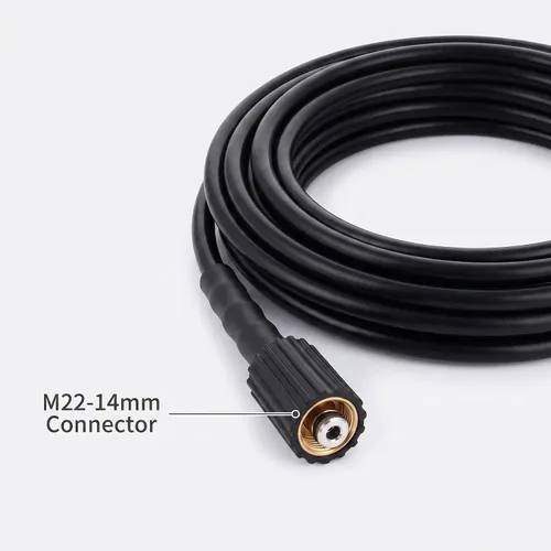 Vista 2 de NA022768 Manguera de lavado a presión, 26 pies con conector hembra M22