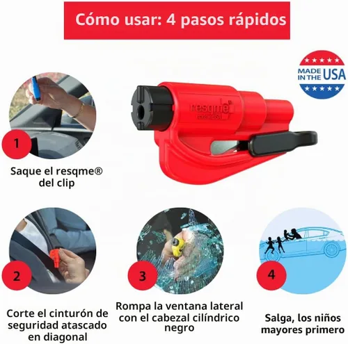Vista 3 de RESQME Auto accessories Resqme Single Pack Blanco