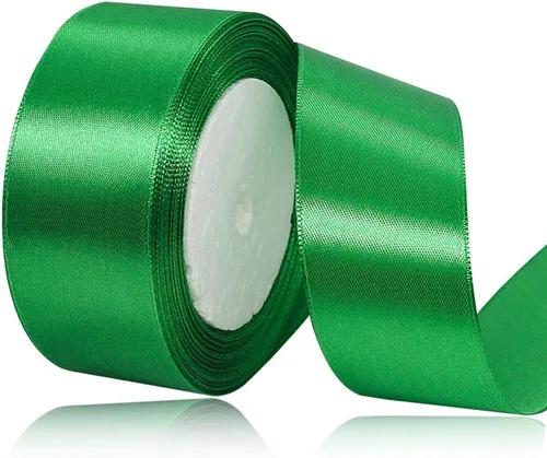 Vista 164 de Cinta de Satén Beige de Color Sólido, 1-1/2 Pulgadas x 25 Yardas, Cinta de Satén de Tela para Envolver Regalos, Manualidades, Hacer Lazos