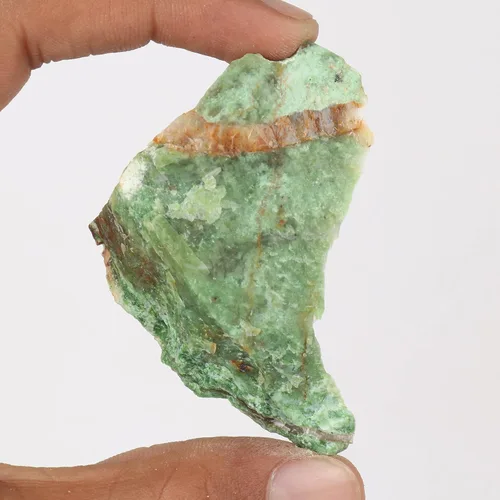 Vista 3 de GEMHUB Natural Earth Mines Ópalo verde áspero, 183.30 quilates con certificación de ópalo verde, piedra preciosa de ópalo verde crudo y suelta