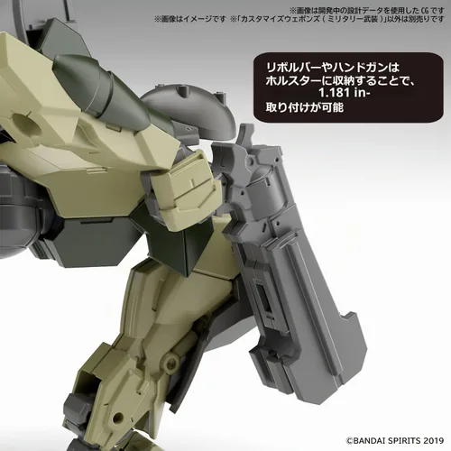 Vista 3 de Bandai Hobby - Misiones de 30 minutos - #20 Personalizar armas (arma militar), Bandai Spirits 30 MM Model Kit