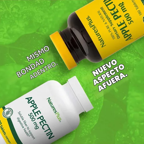 Vista 2 de Pectina de Manzana 500mg - 180 - Tableta