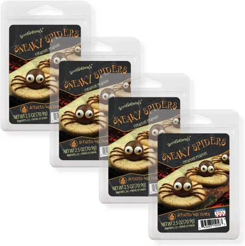 Vista 8 de ScentSationals Black Magic, White Lemon - Cera de Halloween para derretir Fragancia de Halloween de larga duración de limón blanco, pomelo