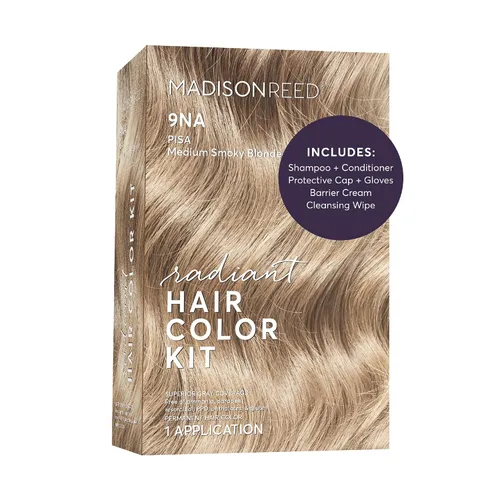 Vista 55 de Madison Reed - Kit de tinte radiante para el cabello, tinte permanente para el cabello, 100 % cobertura de canas, sin amoníaco, negro Parma 2.5NNN