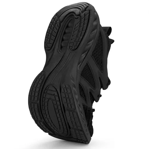 Vista 5 de Pujcs Zapatos antideslizantes para hombre, para caminar, trotar, entrenamiento, fitness, ligeros, transpirables, para gimnasio, atletismo, tenis