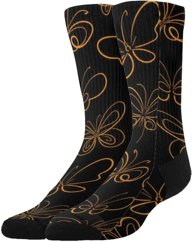 Vista 4 de Calcetines unisex antideslizantes, calcetines de vestir cortos y peludos para correr