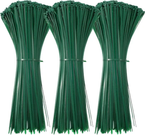 Vista 8 de 500 bridas grandes de nailon de 16 pulgadas con resistencia a la tracción de 60 libras, autobloqueante para uso en granjas en interiores y Negro